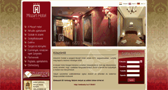Desktop Screenshot of mozarthotel.hu